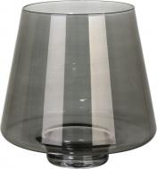 Ваза стеклянная Wrzesniak Glassworks Модерн 25х25,2 см 25 см серая 15-2887A