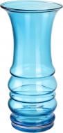 Ваза стеклянная Wrzesniak Glassworks Аквамарин 30х15,2 см 30 см голубая 17-10458