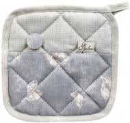 Прихватка Allure Бутоны 20x20 см серый Прованс Прихватка Allure Бутоны 20x20 см серый Прованс