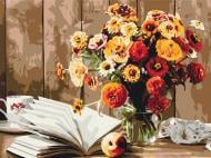 Картина по номерам Книжный натюрморт RBS52766 30x40 см Brushme
