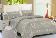 Комплект постільної білизни двоспальний Y 17616 сірий Zastelli Комплект постільної білизни двоспальний Y 17616 сірий Zastelli