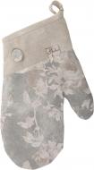 Прихватка-рукавиця Allure Троянди 15x27 см сірий Прованс