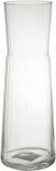 Ваза стеклянная Wrzesniak Glassworks Лайт 28,5х10,2 см 28,5 см прозрачная JUG/191-01/G/R1