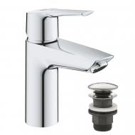 Смеситель для умывальника Grohe QuickFix Start S-Size 23551002 с донным клапаном