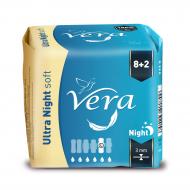 Прокладки гигиенические VERA Ultra Night soft 10 шт. Прокладки гигиенические VERA Ultra Night soft 10 шт.