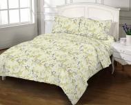 Комплект постельного белья евро 8239 GOLD USA молочный Zastelli