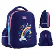 Рюкзак шкільний GoPack Education напівкаркасний Cute Rainbow GO24-165M-1