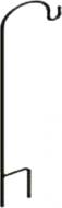 Держатель садовый односторонний 1700 мм