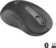 Миша Logitech Signature M650 L Wireless Mouse LEFT graphite (910-006239)