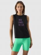 Майка 4F SLEEVELESS F069 / KOSZULKA BEZ REKAWKOW F069 4FWSS24TSLEF069-20S р.S черный