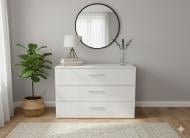 Комод Marry 1200x810x446 мм білий/білий