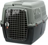 Переноска Trixie Giona 5 (до 25кг) M: 60х61х81 см антрацит/серо-зеленая