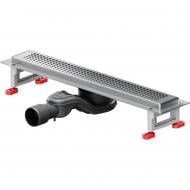 Душевой трап AM.PM MasterFlow W01SC-P11-080-01SB Cut Gradient 80 см матовая сталь