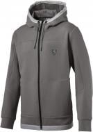 Джемпер Puma Ferrari Hooded Sweat Jacket 57785005 р. M сірий Джемпер Puma Ferrari Hooded Sweat Jacket 57785005 р. M сірий
