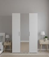 Шафа гардеробна Marry 2222х1474х600 мм білий / білий глянець