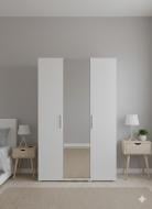 Шафа гардеробна Marry 2222х1474х600 мм білий / білий глянець