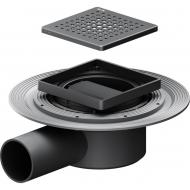 Душевой трап AM.PM MasterFlow W01BD-P11-010-01BM Cut Gradient 10 см черный матовый