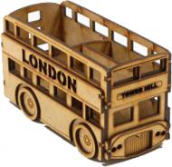 Подставка для канцелярии Автобус WOODPEN008 Забава