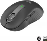 Миша Logitech Signature M650 L Wireless Mouse graphite (910-006236) black (910-006236)