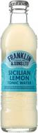 Безалкогольний напій Franklin & Sons сильногазований Тонік Сицилійський лимон 0,2 л