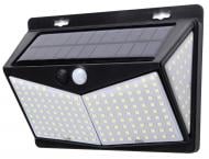 Светильник на солнечной батарее Luxel з датчиком движения и аккумулятором 20 Вт IP65 черный SSWL-03C