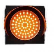 Світлофор світлодіодний Newpharos-6W-A+-Y-135*135 200 мм 220В