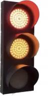Світлофор світлодіодний Newpharos-15W-A+-RYG-135*135 120 мм 24В
