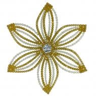 Подвеска MISLT Снежинка Эдельвейс edel00-0-3 8 см