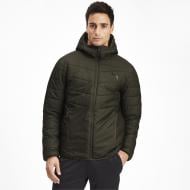 Куртка мужская демисезонная Puma WarmCELL Padded Jacket 58000970 р.L зеленая