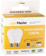 Лампа світлодіодна LB-572 2 шт./уп. 12 Вт A60 E27 220 В матова 4000 K