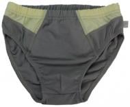 Трусы для мальчика Тигрес р.134-140 серый с синими вставками 160407146