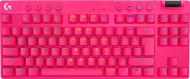 Клавиатура игровая Logitech G PRO X TKL Lightspeed Gaming (L920-012159) magenta