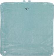 Одеяло детское с ушками 80х80 мятный