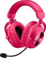 Навушники Logitech G Pro X 2 Lightspeed Wireless Gaming Headset magenta (L981-001275)