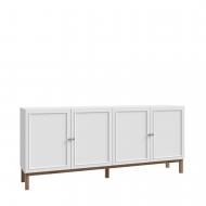 Комод Forte Meble Penkridge 4d 1993x854x417 мм дуб глиняный/светло-серый