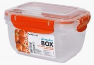 Контейнер для пищевых продуктов с крышкой Diomedea №55 1 л оранжевый