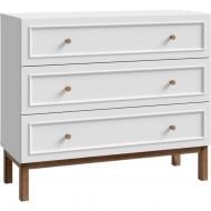 Комод Forte Meble Penkridge 3s 1002x854x417 мм дуб глиняний/світло-сірий