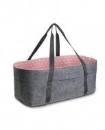 Люлька-переноска Україна Сердце серый