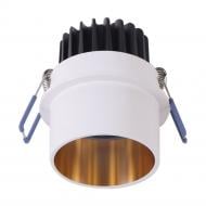 Світильник точковий LightMaster CL009 5 Вт 6500 К білий/золото