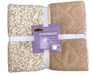 Покрывало Bubble 160x220 см Zastelli коричневый