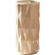 Ваза керамическая Rezone Перун 28 см кремовая V006Х19