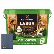 Лазурь Kompozit Colortex графит полуглянец 2,5 л