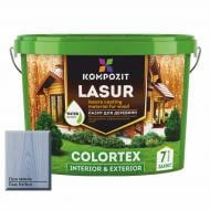 Лазурь Kompozit Colortex серая гавань полуглянец 10 л