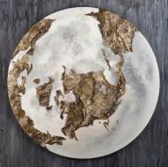 Картина Золотая земля, ручная работа , светится в темноте YS-Art