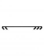 Спот Nowodvorski Fourty V 5x10 Вт GU10 черный 10741