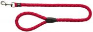 Поводок-шлея Trixie Cavo Lead плетеный круглый L-XL: 1 м/18 мм красный