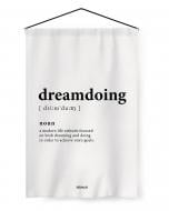 Прапор Dream&Do Flag Dreamdoing 60x40 см білий із малюнком