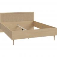 Ліжко Forte Meble Calasetta 160x200 см дуб елегант