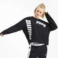 Джемпер Puma MODERN SPORT Crew Sweat 58007801 р. XS черный