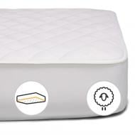 Наматрацник вовняний MirSon Стандарт Woollen 236 звичайний з резинкою по периметру 26х200x200 см Наматрацник вовняний MirSon Стандарт Woollen 236 звичайний з резинкою по периметру 26х200x200 см